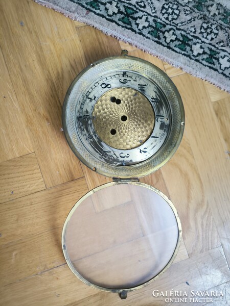 Biedermeier kandalló óra keret képkeret óra képóra szàmlap ajtóval
