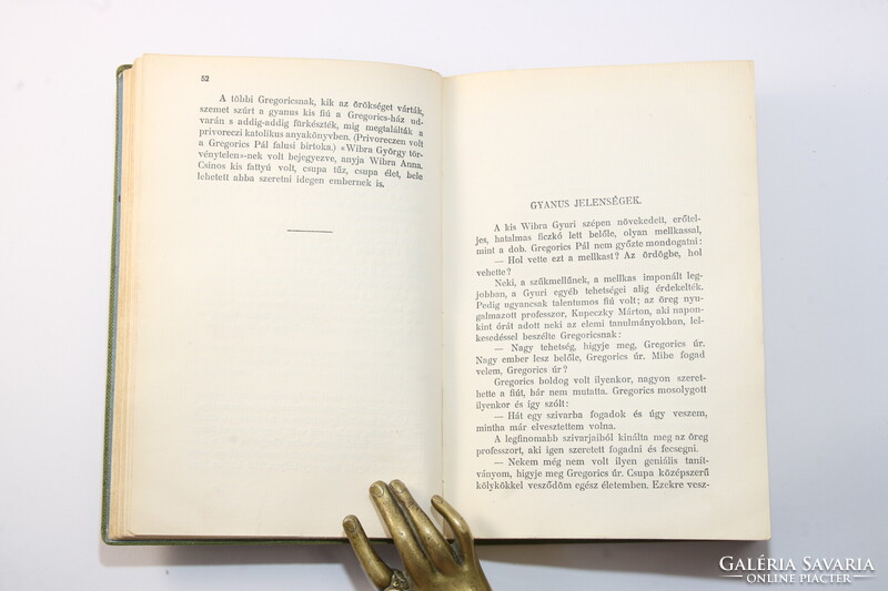 Mikszáth - Szent Péter esernyője különleges Falus Elek kötés Nyugat könyvei sorozat Ritka !!