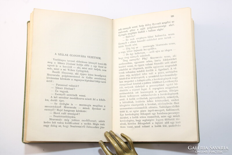 Mikszáth - Szent Péter esernyője különleges Falus Elek kötés Nyugat könyvei sorozat Ritka !!