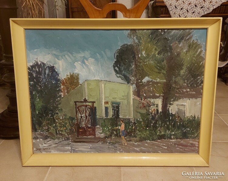 Gera Gyula képcsarnokos festménye!