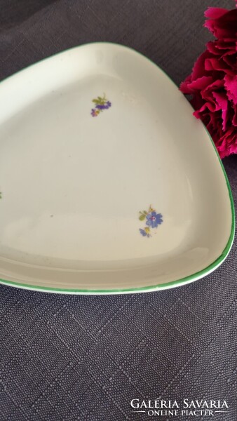 3 részes Hollóházi porcelán dohányzókészlet (1960-70-es évek)