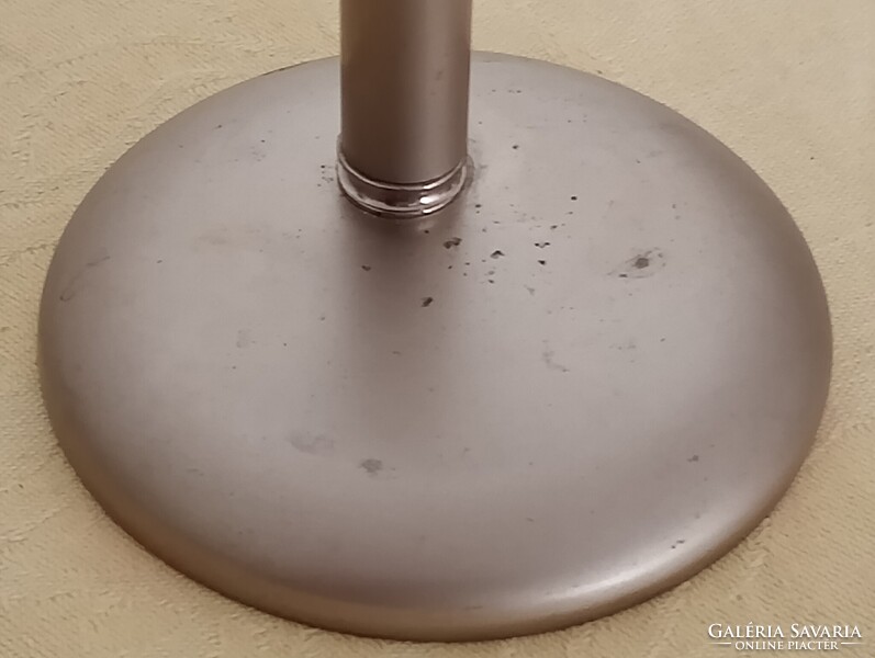 Fém borotvapamacs és borotvatartó állvány vintage pamacs borotva tartó