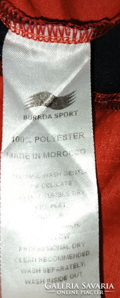 M-es vintage Burrda Sport Belgium válogatott (2014/15) hazai mez