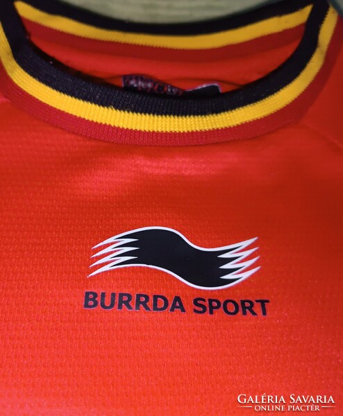 M-es vintage Burrda Sport Belgium válogatott (2014/15) hazai mez