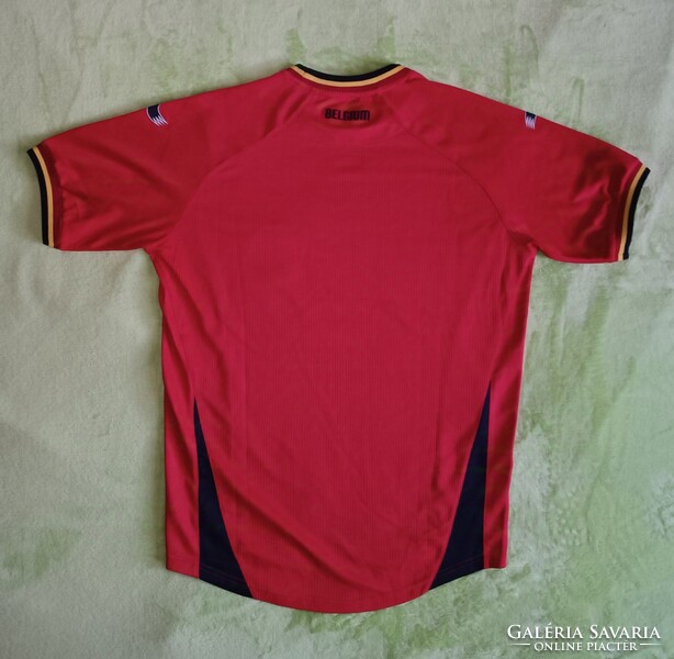 M-es vintage Burrda Sport Belgium válogatott (2014/15) hazai mez