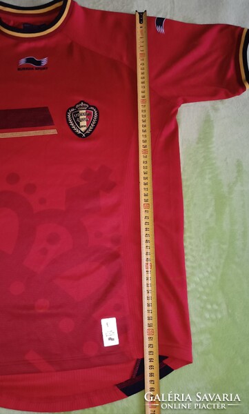 M-es vintage Burrda Sport Belgium válogatott (2014/15) hazai mez