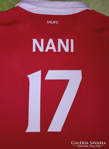 Kb új 2XL-es vintage nike Nani Manchester United FC (2010/11) hazai mez