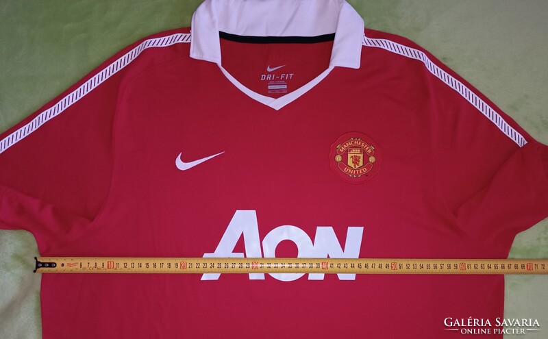 Kb új 2XL-es vintage nike Nani Manchester United FC (2010/11) hazai mez