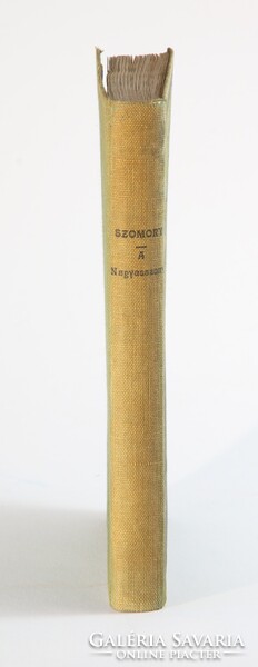 Szomory Dezső - A Nagyasszony - 1910 Nyugat könyvei szecessziós Falus Elek kötés - Első kiadás !!