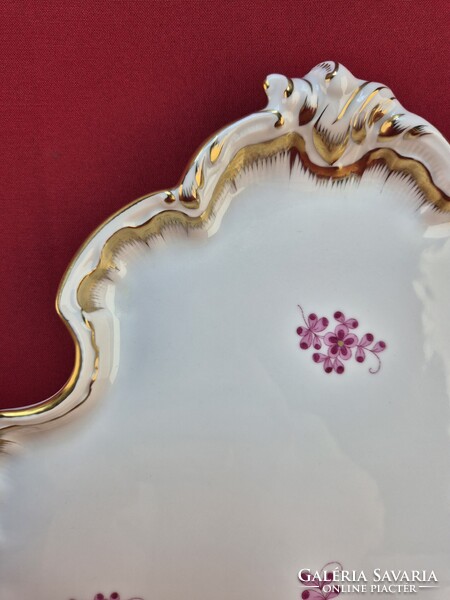 Herendi Waldstein pattern baroque serving tray