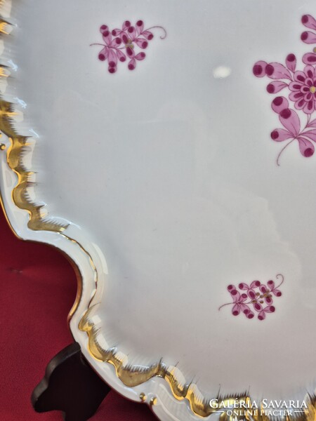 Herendi Waldstein pattern baroque serving tray