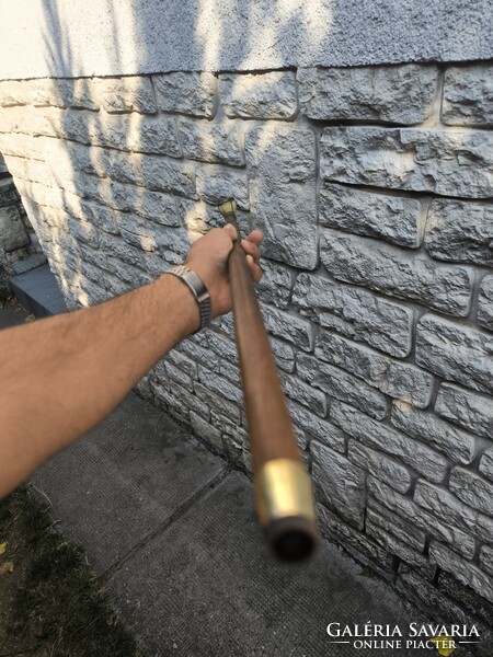 Antik csont tàvcső làtcső Wien Sétapálca sétabot tőrös bot különleges darab