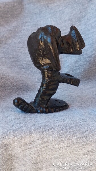 Ritka Walter Bosse bronz kutya