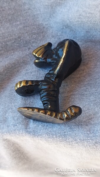 Ritka Walter Bosse bronz kutya