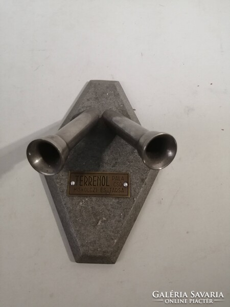 ANTIK REKLÁMTÁRGY - TERRENOL PALA ÉS CSŐ - MISKOLCZI ÉS TÁRSA