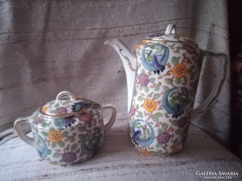 Oepiag Royal porcelán kávés kanna+cukortartó
