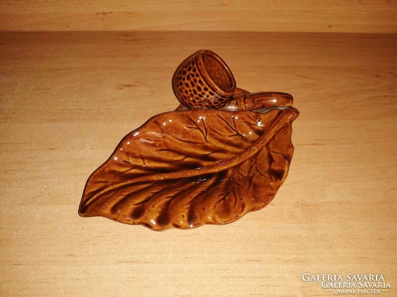 Kerámia pipás hamutál, hamutartó, pipatartó - 13*18 cm (po-4)