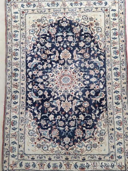 3 db. Nain selyem szőnyeg. / Irán