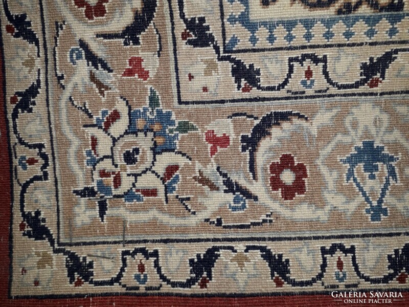 3 db. Nain selyem szőnyeg. / Irán