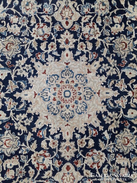 3 db. Nain selyem szőnyeg. / Irán