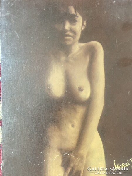 Miskei Béla: Női akt