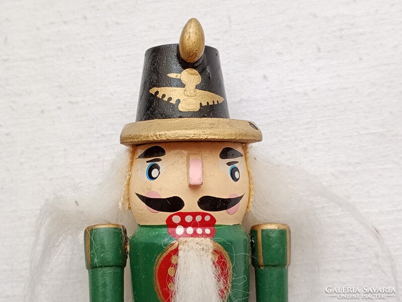 Fa diótörő figura 13cm katona