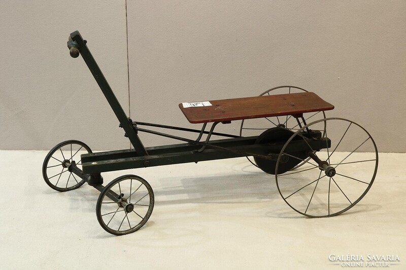 Antik Kézzelhajtós Hajtány/ Bicikli/"Kisautó"