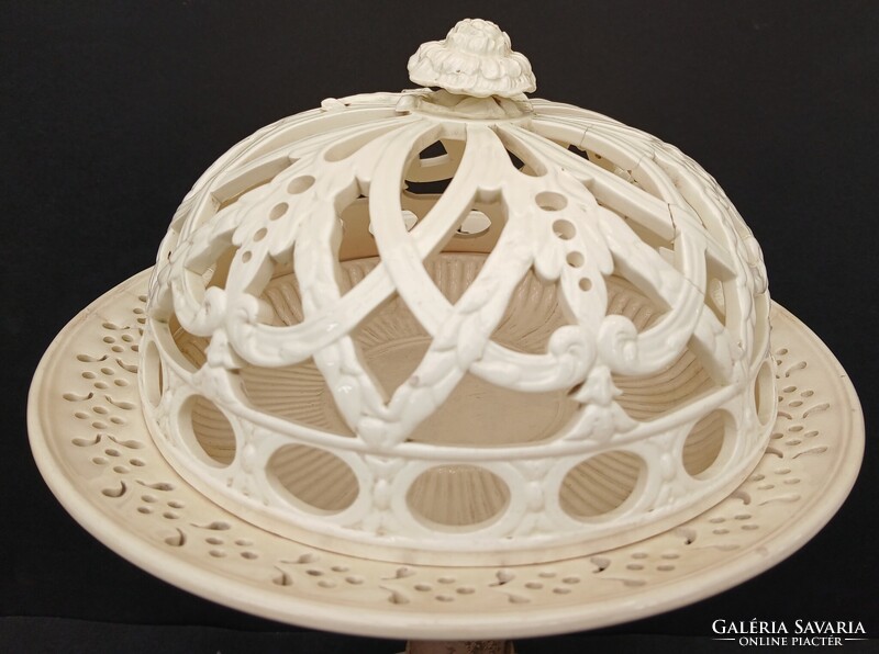 1780 - körüli Extra Ritka Holics Koronás Tál