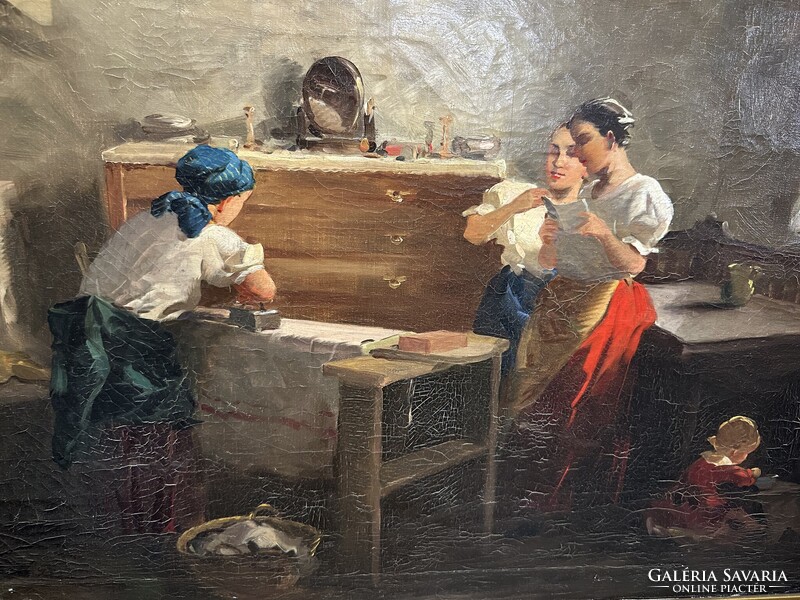 Gyertyáni Németh Gyula festmény !