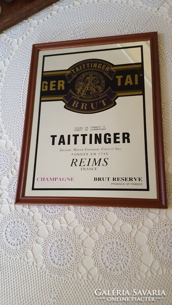 Taittinger Brut tükörkép