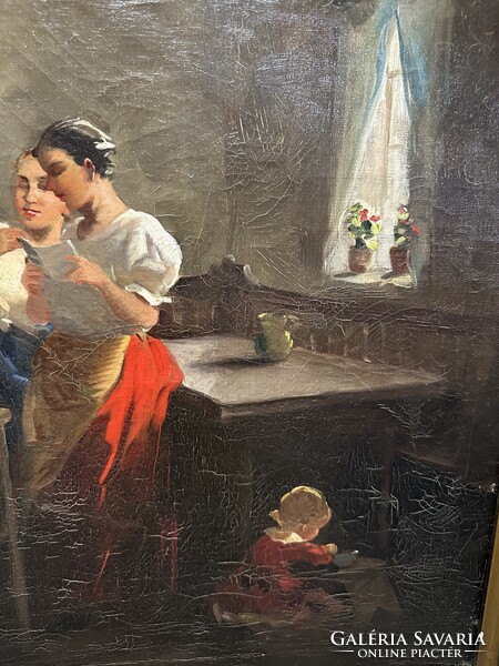 Gyertyáni Németh Gyula festmény !