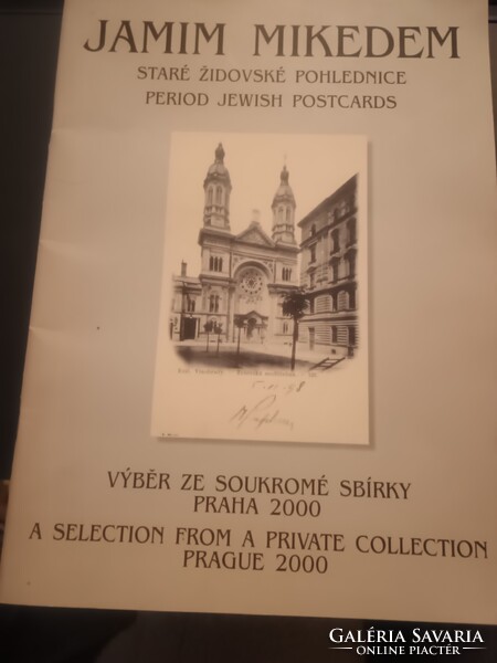 Period Jewish Postcards, Selection from a Private collection, Prague 2000, Alkudható