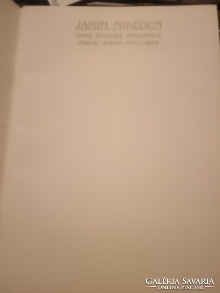 Period Jewish Postcards, Selection from a Private collection, Prague 2000, Alkudható