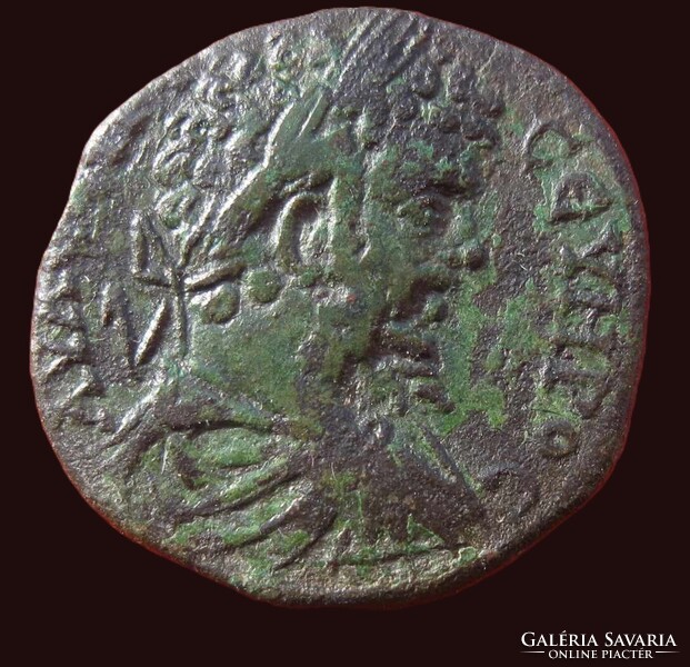Római SEPTIMIUS SEVERUS provinciális Sestertius Hádész Cerberusszal 25mm/10,95 gr
