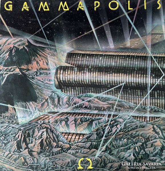 Omega Gammapolis bakelit lemez 1979