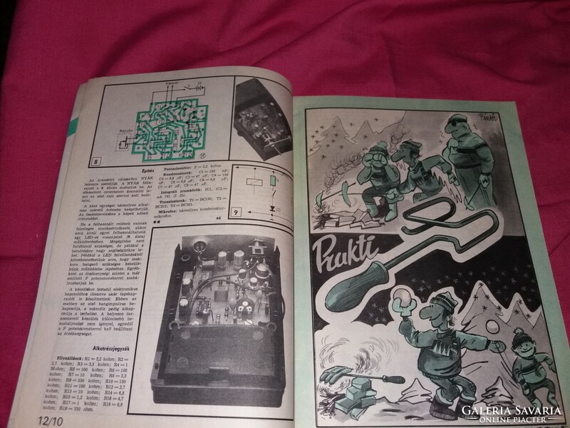 1984 / 12. szám EZERMESTER - BARKÁCS HOBBI havi magazin a képek szerint