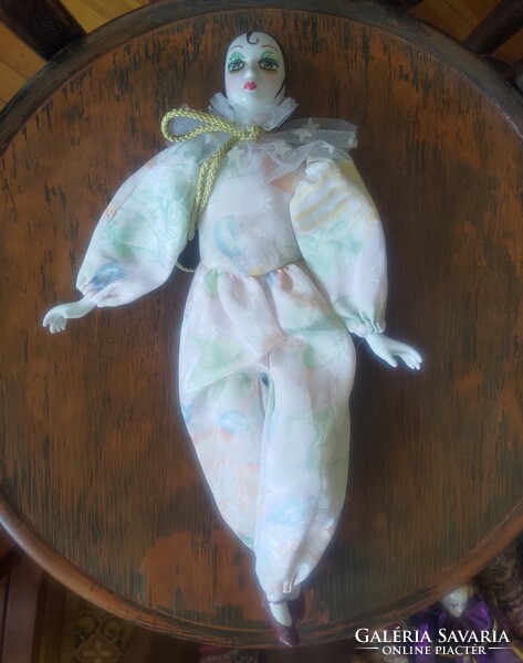 Velencei porcelán baba – Maschera Veneziana