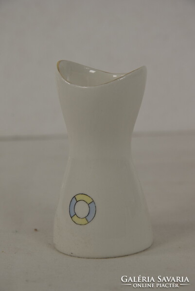 Balatoni retro souvenir váza Aquincum porcelán A154