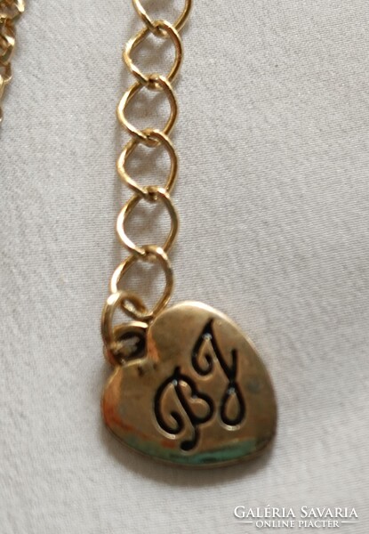 Betsey Johnson (fejjel lefelé) denevér nyaklánc, száj és rózsa függővel