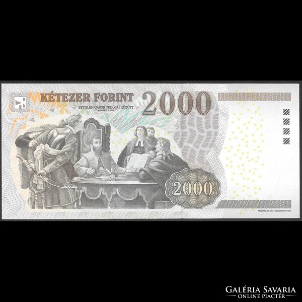 Magyarország 2000 Forint 2008 CB alacsony sorszám UNC
