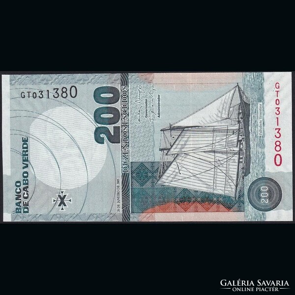 Cape Verde 200 Escudos 2005 P-68 UNC