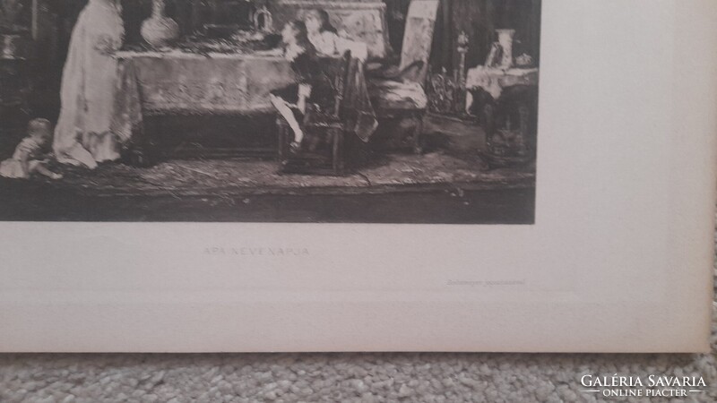 Munkácsy Mihály: Apa neve napja