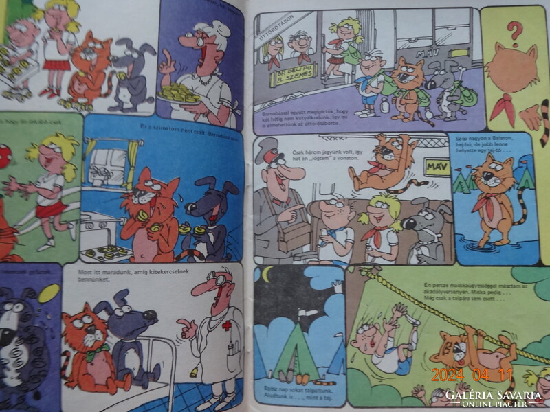 Krenner István: MICU, A CSODAKANDÚR újabb kalandjai - régi képregény, mesefüzet (1987)