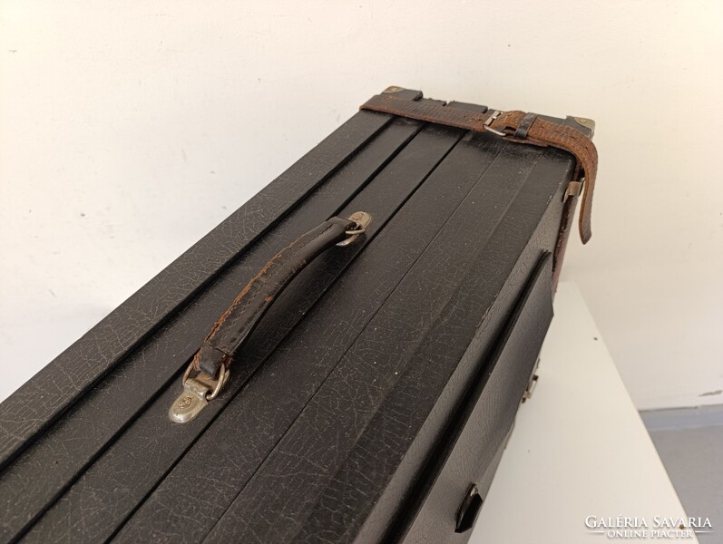 Antik bőrönd jelmez film színház kellék különleges méretű szemüveg karóra óra ügynök tálcás koffer