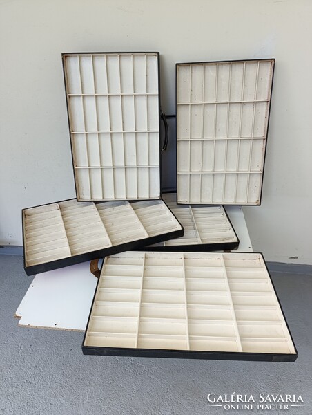 Antik bőrönd jelmez film színház kellék különleges méretű szemüveg karóra óra ügynök tálcás koffer