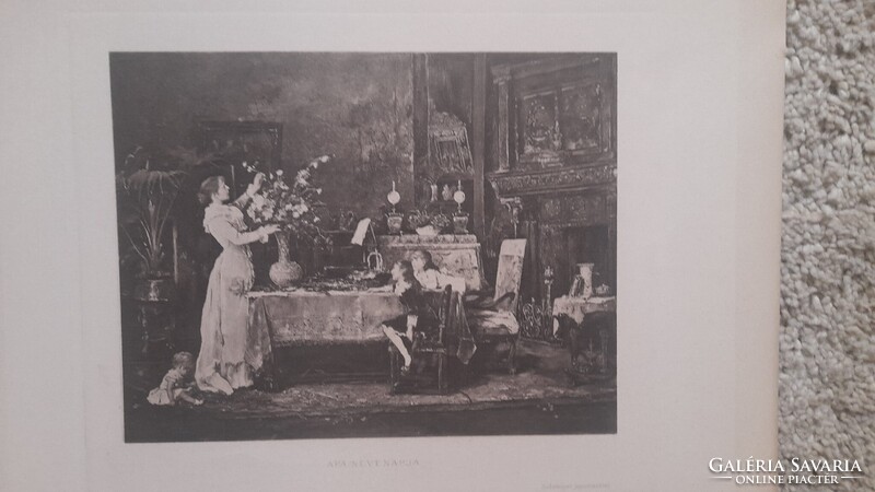 Munkácsy Mihály: Apa neve napja