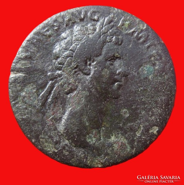 Római NERVA Sestertius kézfogós hátlap 23,9 gr/ 31mm