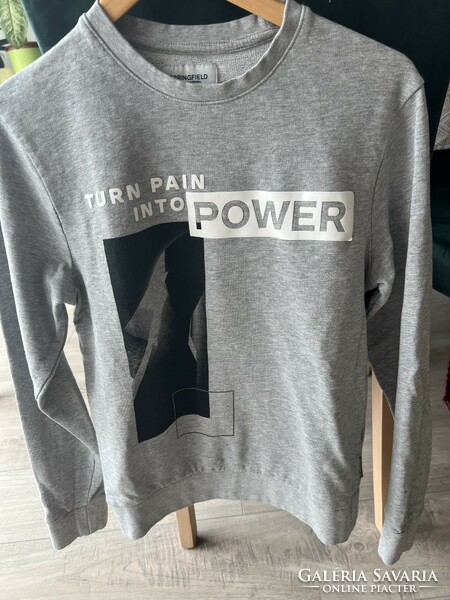 Springfield fiú/unisex pulóver S/M