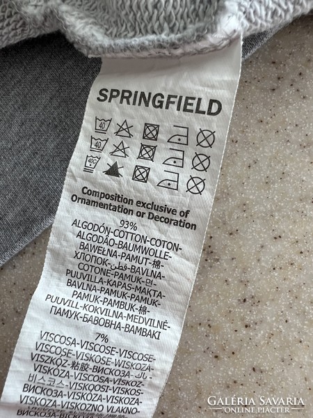 Springfield fiú/unisex pulóver S/M