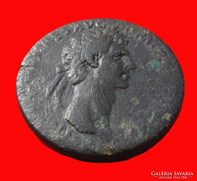 Római NERVA Sestertius kézfogós hátlap 23,9 gr/ 31mm